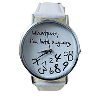 Load image into Gallery viewer, &quot; Whatever I am Late Anyway&quot; Travel watch