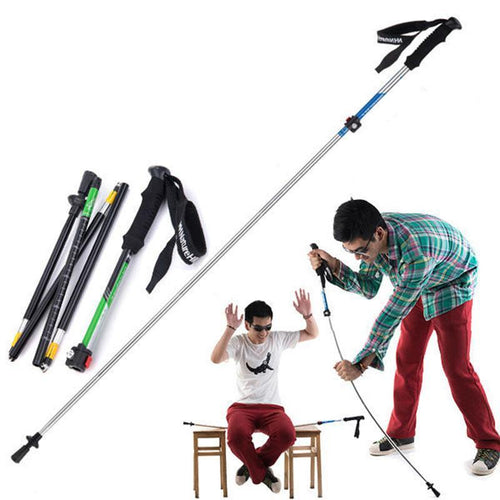 NatureHike Ultra-light EVA  Handle 5-Section Adjustable Walking Stick