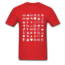 Load image into Gallery viewer, Travel Icon T-Shirt