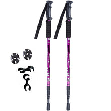 Load image into Gallery viewer, 2Pcs/lot Anti Shock Nordic Walking Sticks