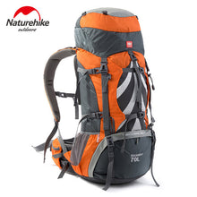 Load image into Gallery viewer, NatureHike Professional Mountaineering Backpack 70L