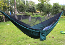 Load image into Gallery viewer, Ultralight Travel Hammock with Integrated Bug Net