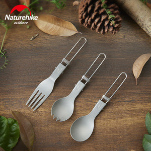 Naturehike Stainless Steel-Spoon-Fork